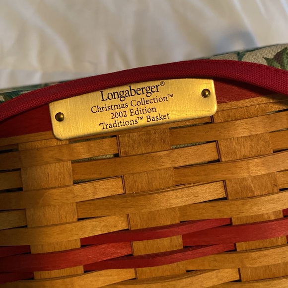 Longaberger Christmas Collection 2002 Traditions Basket Combo - Picture 6 of 13